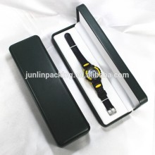Round corner shape with pannel PU leather watch box