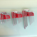 9pcs Ball Point HEX KEY Chaveira Allen Curta