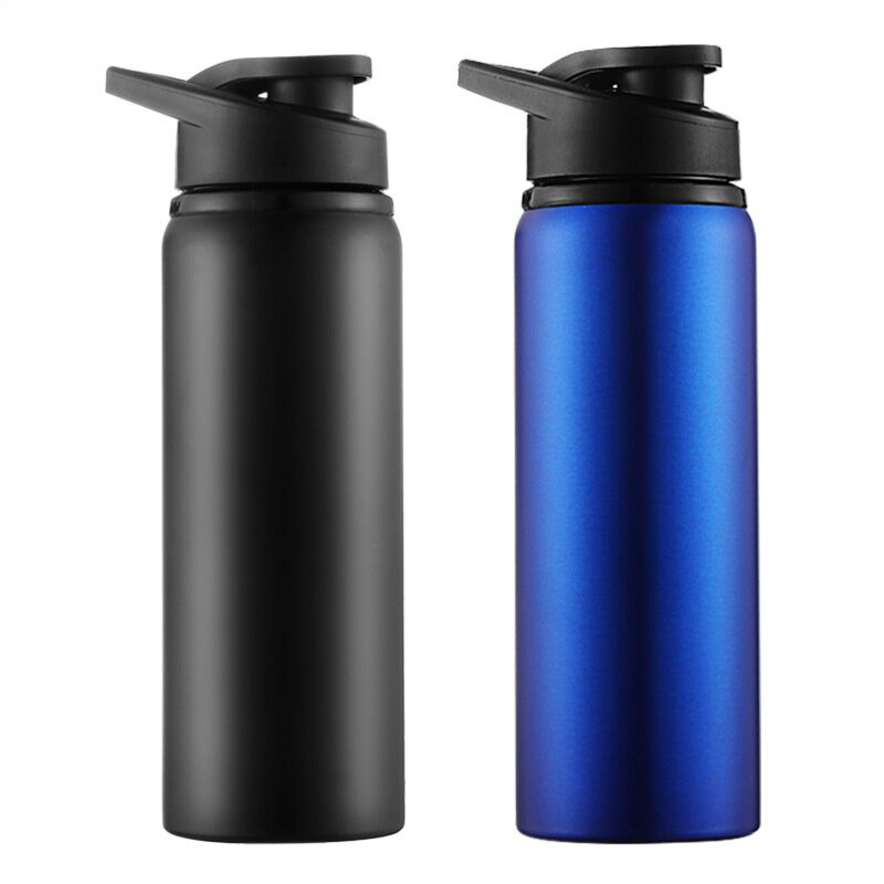 700ml Stainless Steel Protein Shaker Flasks with Stainless Steel Ball