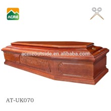 AT-UK070 luxury coffins and caskets supplier