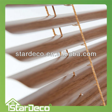 Hopper window blinds,wooden blind for house decoration