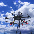 Industrial Overhead Power Line Stringing Drone