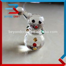 decorative crystal snowman figurines chrismtas gifts