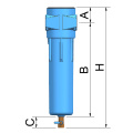 Filtro de filtro de neumática de calidad Filtro de secador de aire