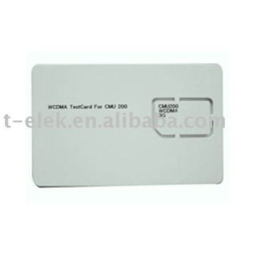 3g test card for CM200