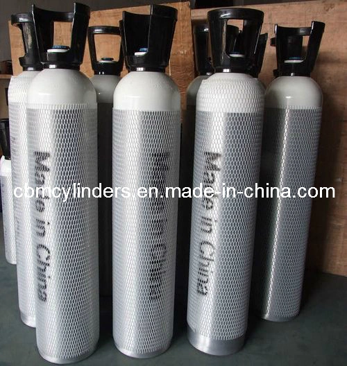 Medical/Industrial Aluminum Oxygen Gas Cylinders 10L