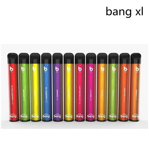 Bang XL 600Puffs Pacotes personalizados extras descartáveis