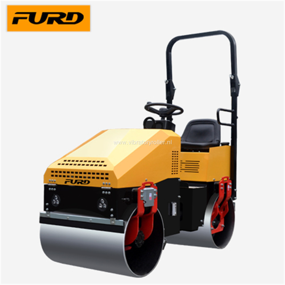 1 ton Tandem Smooth Drum Road Roller