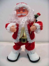 Jumping Musical Santa Claus