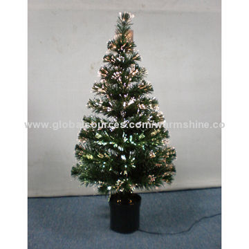 Optical Fiber Christmas Trees