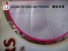 Plastic Bag De-metalized Effect