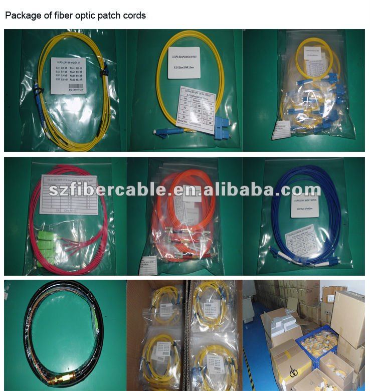 high quality and competitive price LC-FC singlemode simplex corning fiber optic patch cord