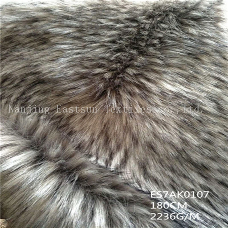 Long Pile Faux Raccoon Fur Es7ak0037