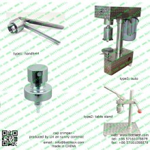 manual handheld sprayer crimper perfume bottle capping crimping machine