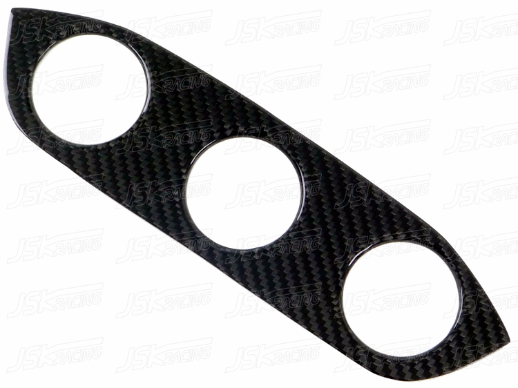 2008-2014 DRY CARBON FIBER TOP CENTER DASH 3 GAUGE CLUSTER TRIM COVER FOR LAMBO GALLARDO LP550 LP560 LP570
