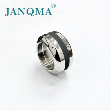 Stainless Steel Glass Round Sliding Handle Finger Pull