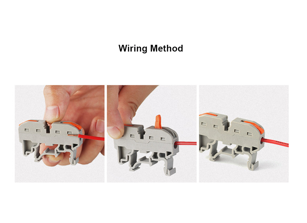 PCT-211 Din Rail Terminal Block-Wiring Mehod