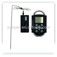 Remote digital meat thermometer