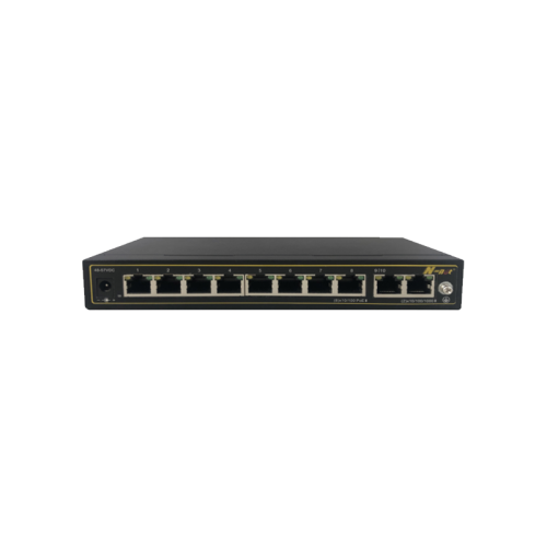 10-port unmanaged Fast Ethernet PoE Switch