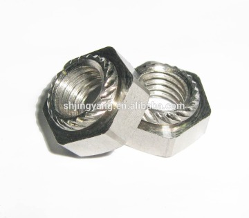 Custommade steel Incline Knurl Nut