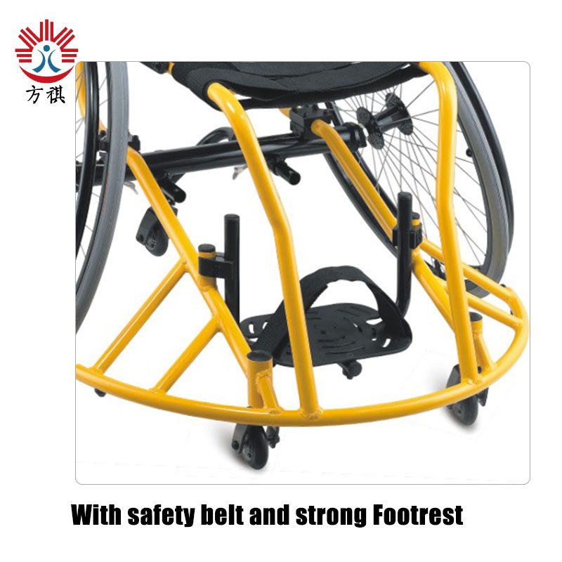 Basketball Center Wheelchair Footrest Safety Belt