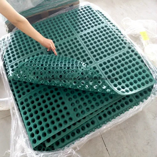 Workshop Hollow Rubber Mats /Interlocking Kitchen Rubber Mats