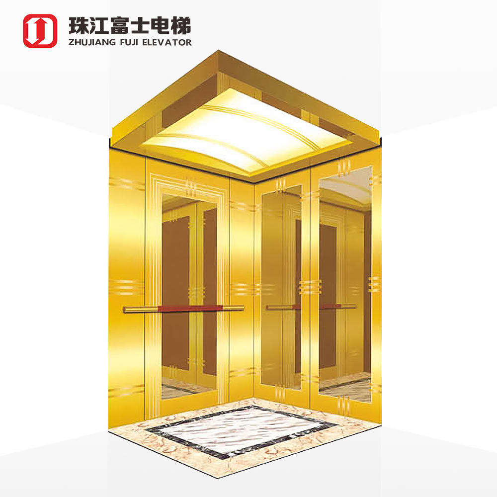 Zhujiang FUJI Passenger Lift High Level Automatic Passenger Elevator For Tall Building