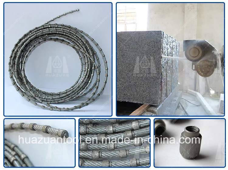 Cutting Tool Diamond Wire Rope Saw for Stone