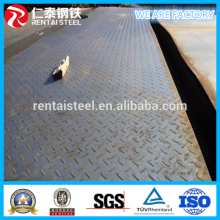 Q235 Checkered Steel Plates/ Hot Rolled Diamond Steel Plate / 8mm Checkered Plate