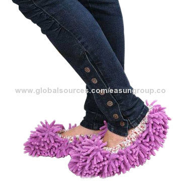 Chenille Cleaning Slipper for House Cleaning Use