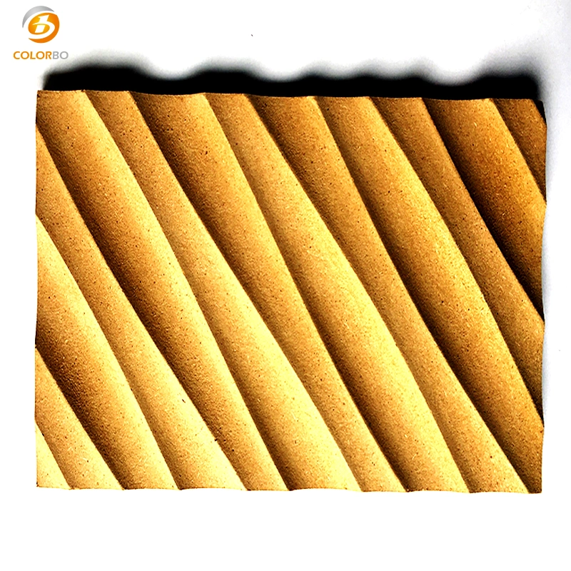 Fireproofing Wave Decorative MDF Board