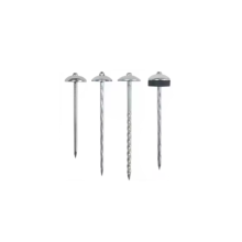 Galvanized Mushroom Head Asbestos Tile Roofing Nail