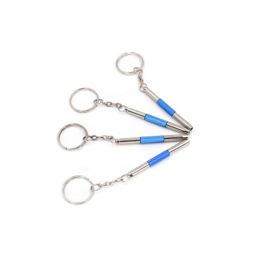 Minisize cute screwdriver for glasses with keychain