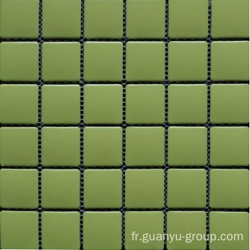 Chine Carrelage Mosaique En Porcelaine De Couleur Pure Fabricants