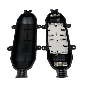 Mini Style 12/24 Core IP68 Horizontal Joint Closure Outdoor Fiber Enclosure