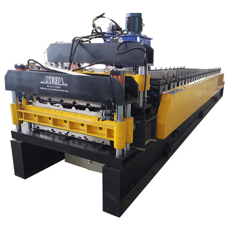 Double profile rolling shutters machine two head shutter salt door roll forming machine