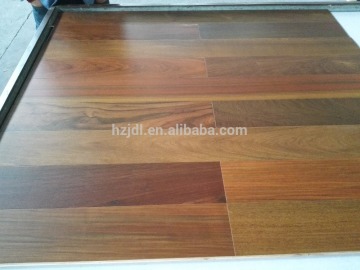 Ipe engineered wood flooring natural color 10/1.5*120mm UV lacquered flat surface