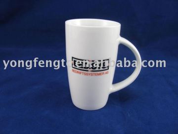 YF18147 print logo ceramic mugs and cups