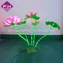 led lotus flower lighting ourdoor deocration