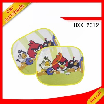 Fashional customized logo printed auto rolled car sunshade side window sunshade