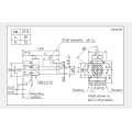 RK14K-serie Roterende potentiometer