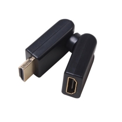 360° HDMI M to HDMI F Adapter