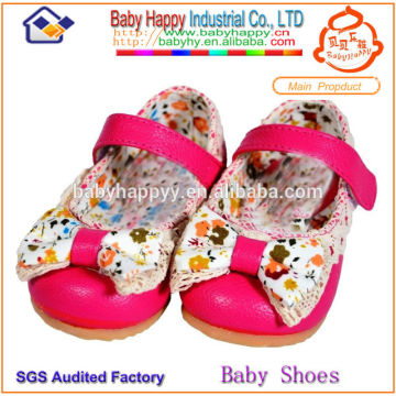 Anti-skid soft golden baby dress shoes