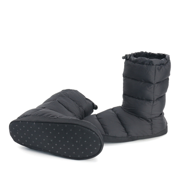 Waterproof Camping Down Indoor Slippers Boots for Men