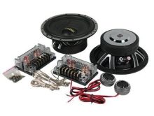 20khz Component Car Speakers 4 Ohm , 75w Two Way Car Speaker Woofer