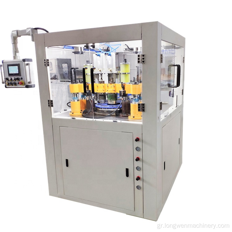 Twist off Cap Line Line / Automatic Tin Cap Making Machine / Vacuum Capping Sealing Machine