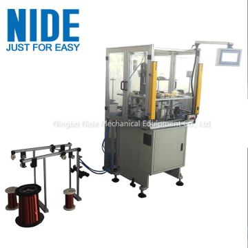 Automatic stator inslot needle coil winding BLDC stator winding machine