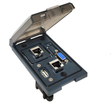Multi panel socket combination RJ45 Jack and D-SUB