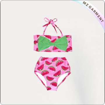 Colorful Cute Baby Lycra Swim bikini