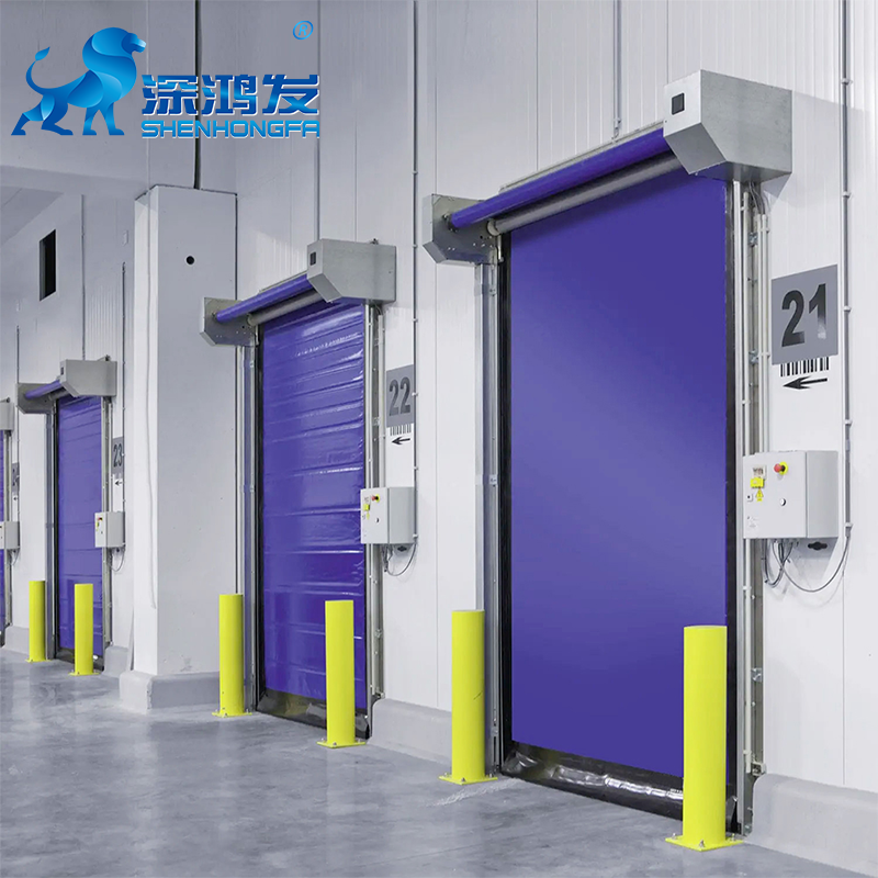 High Performance Cold Storage High Speed Door